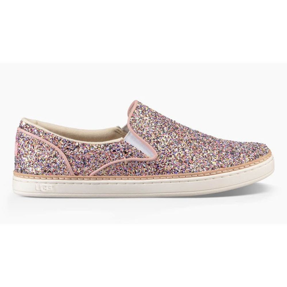 UGG Adley Chunky Glittered Sneakers